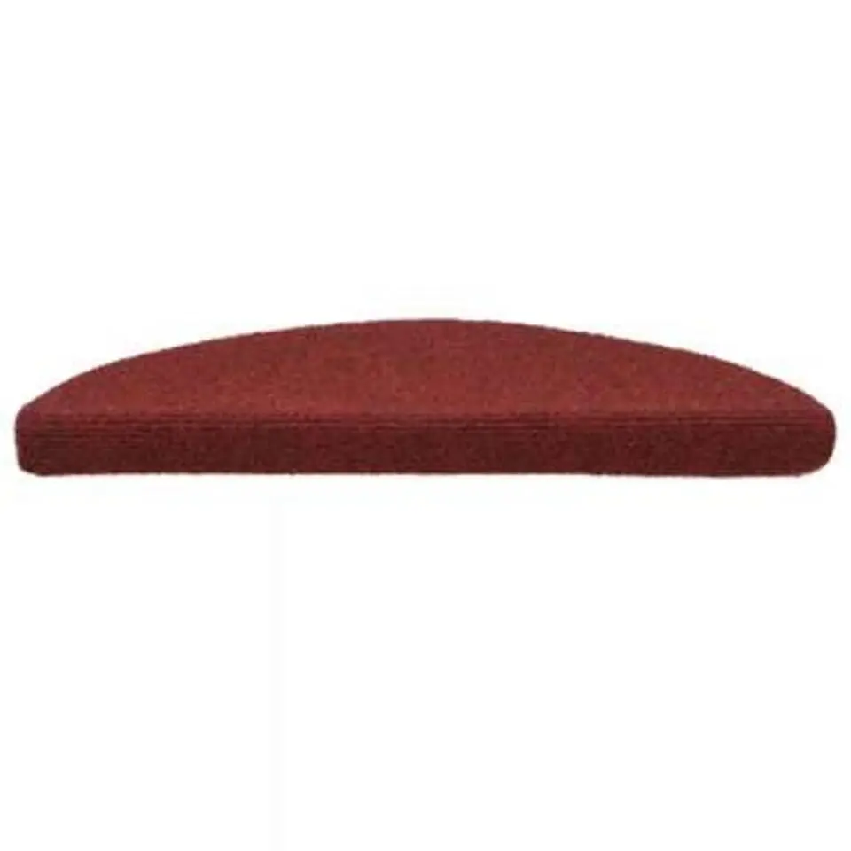 vidaXL - Trapmat - Rood - Polypropyleen - 56 x 17 x 3 cm - 15 stuks