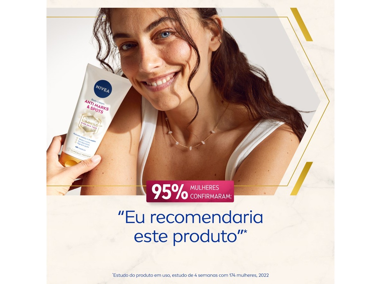 CREME CORPO NIVEA LUMINOUS ANTIMANCHAS 200ML