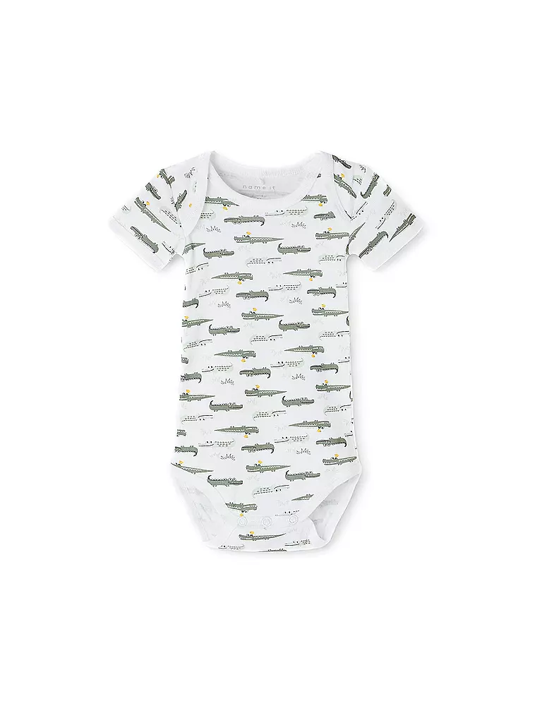 NAME IT Baby Body NBMBODY  3-er Pkg. weiss