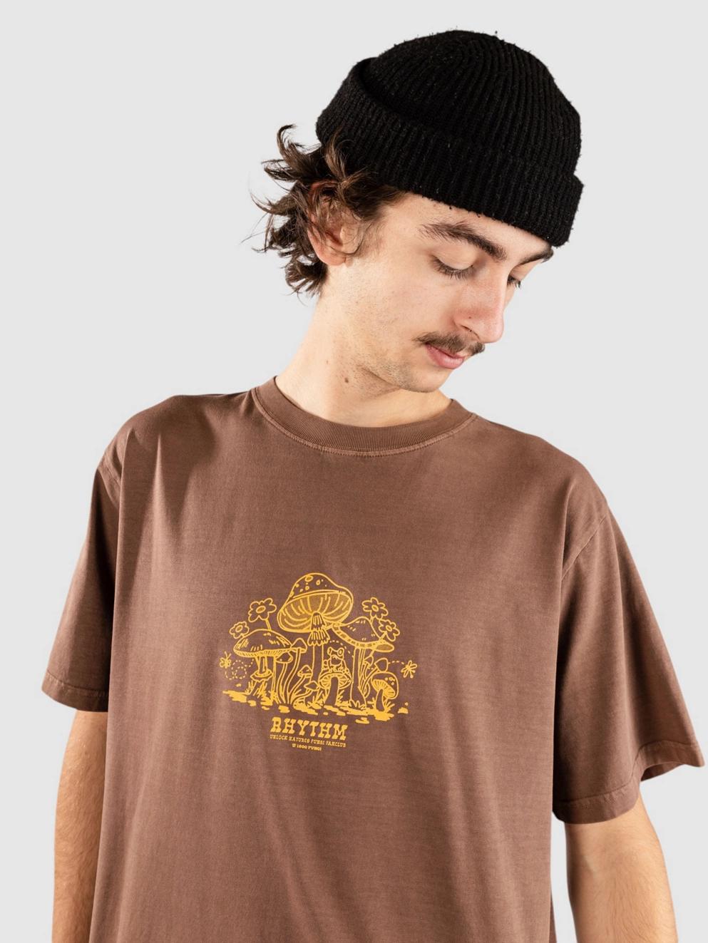 Rhythm Fanclub Vintage T-Shirt brown