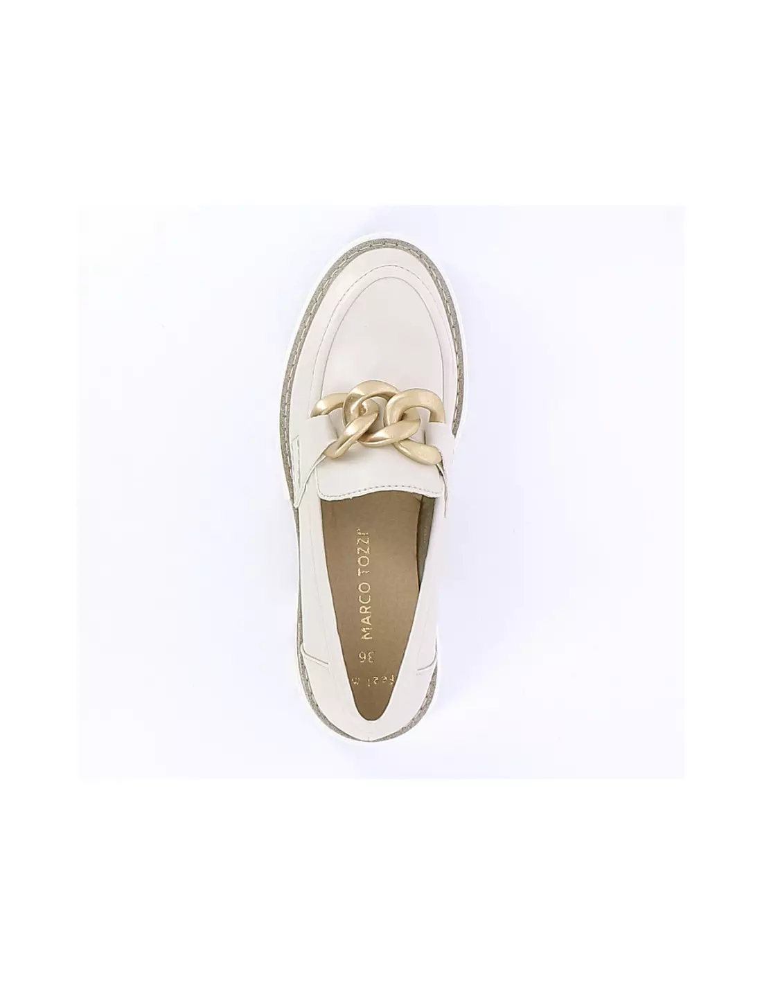 MARCO TOZZI 24705 - Mocassins & bateaux Creamgold