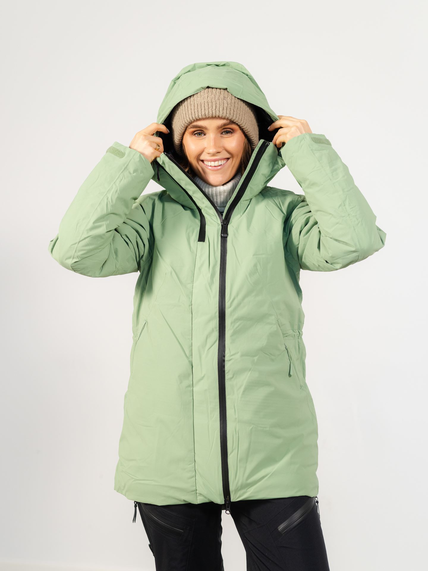 W Nora Long Puffy Jacket