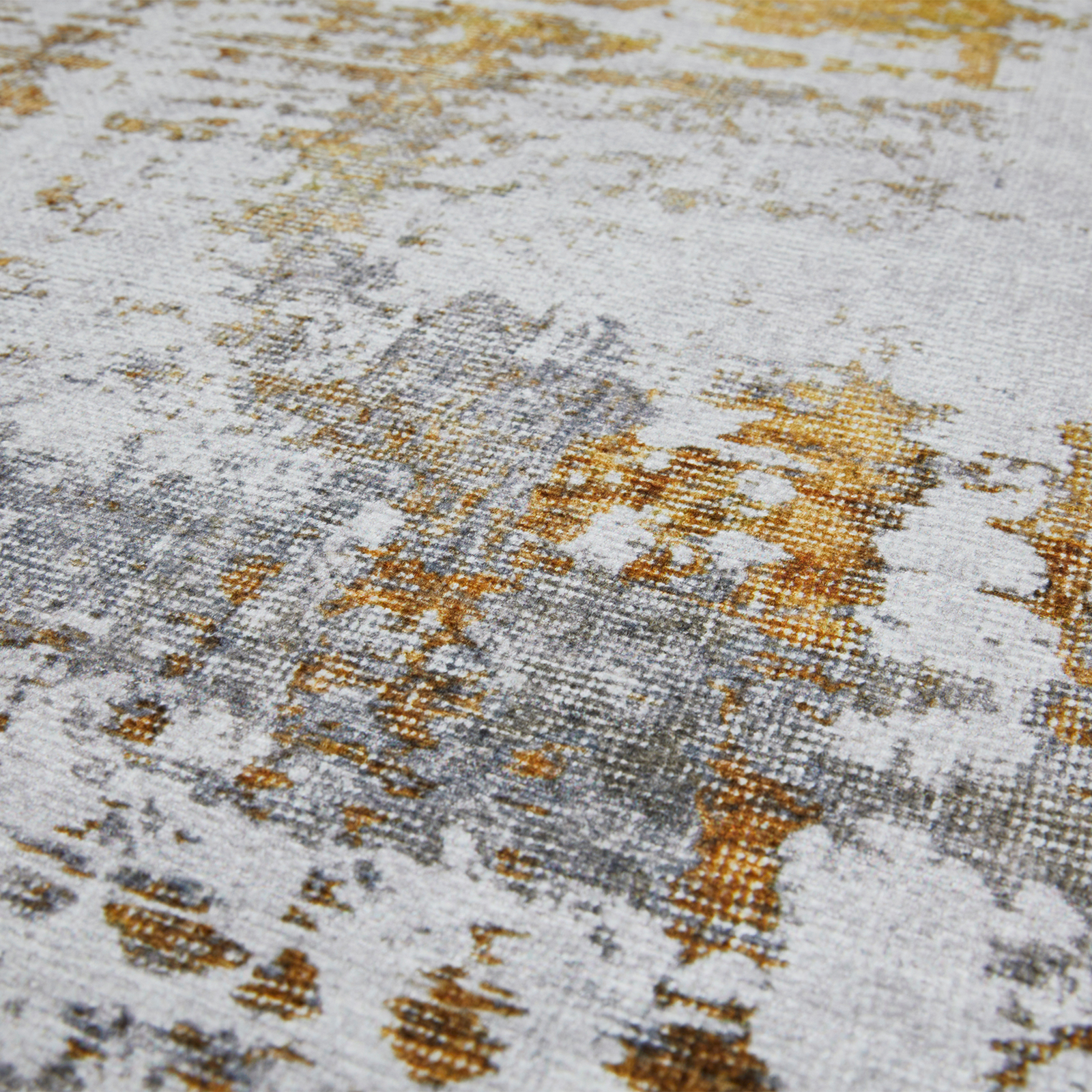 Teppich - creme-senfgelb - 80x150 cm