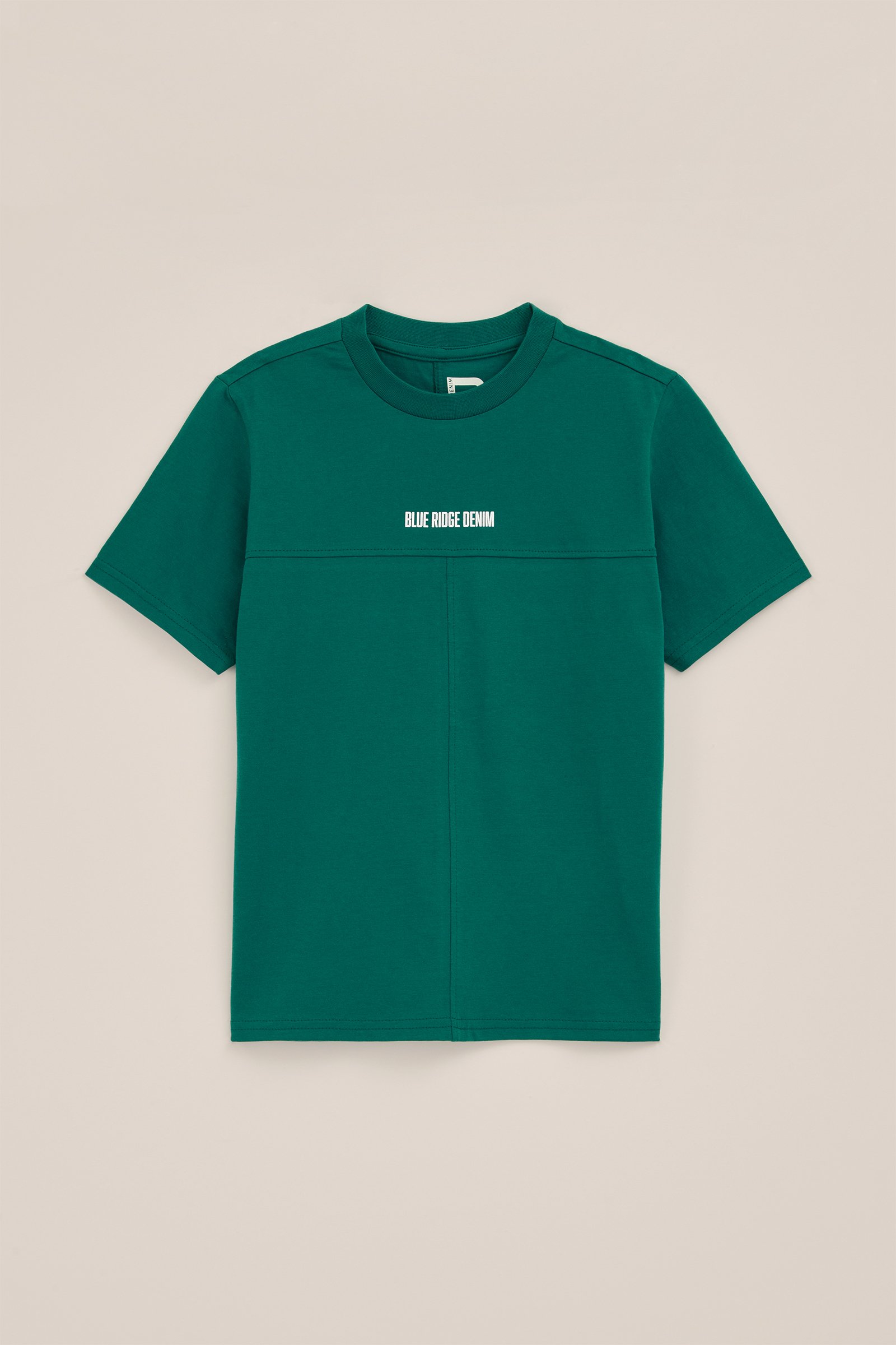 Jongens T-shirt met opdruk Blue Ridge Mosgroen