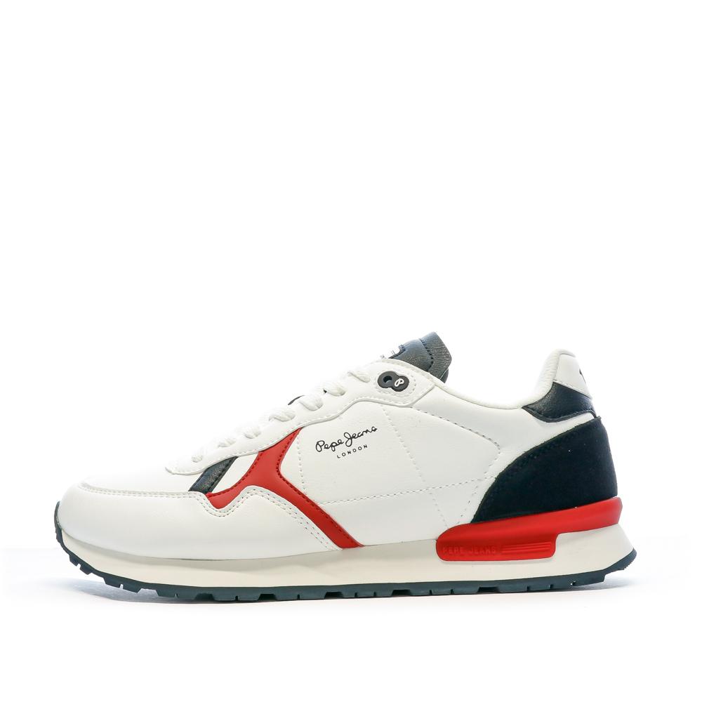 Pepe jeans Baskets Blanches Homme Pepe jeans Brit Basic