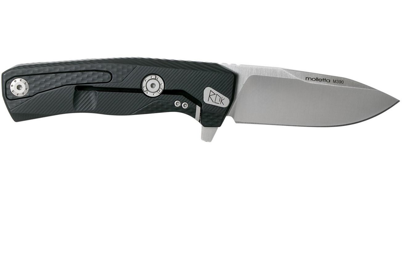 LionSteel ROK Satin Black Aluminium ROK A BS zakmes