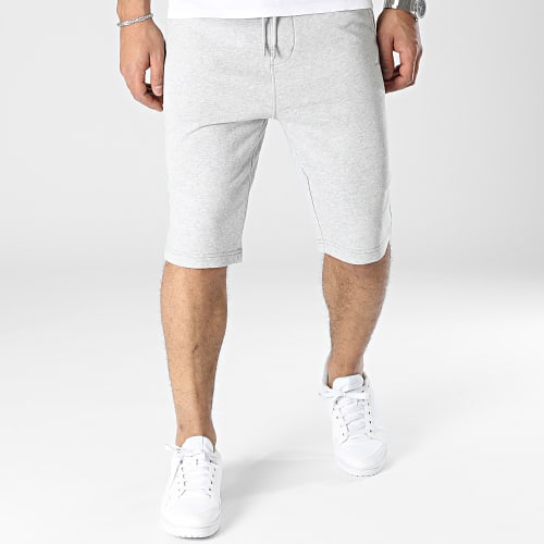 Short Jogging Micro Mono Logo 2915 Gris Chiné