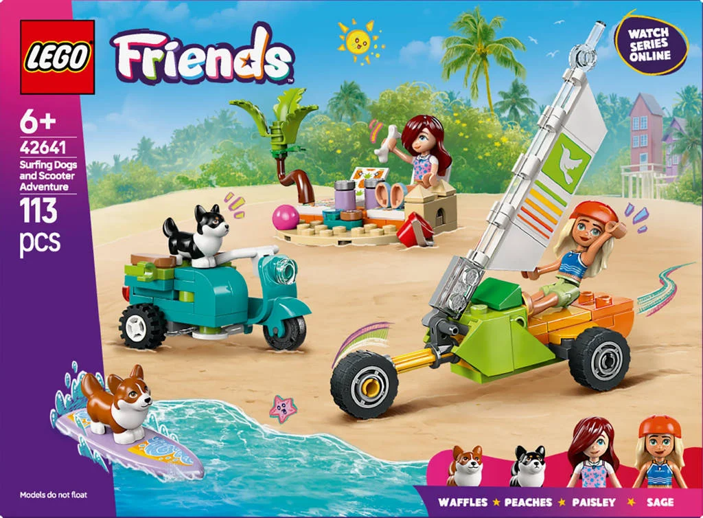 Surf- en scooterplezier met de honden 42641