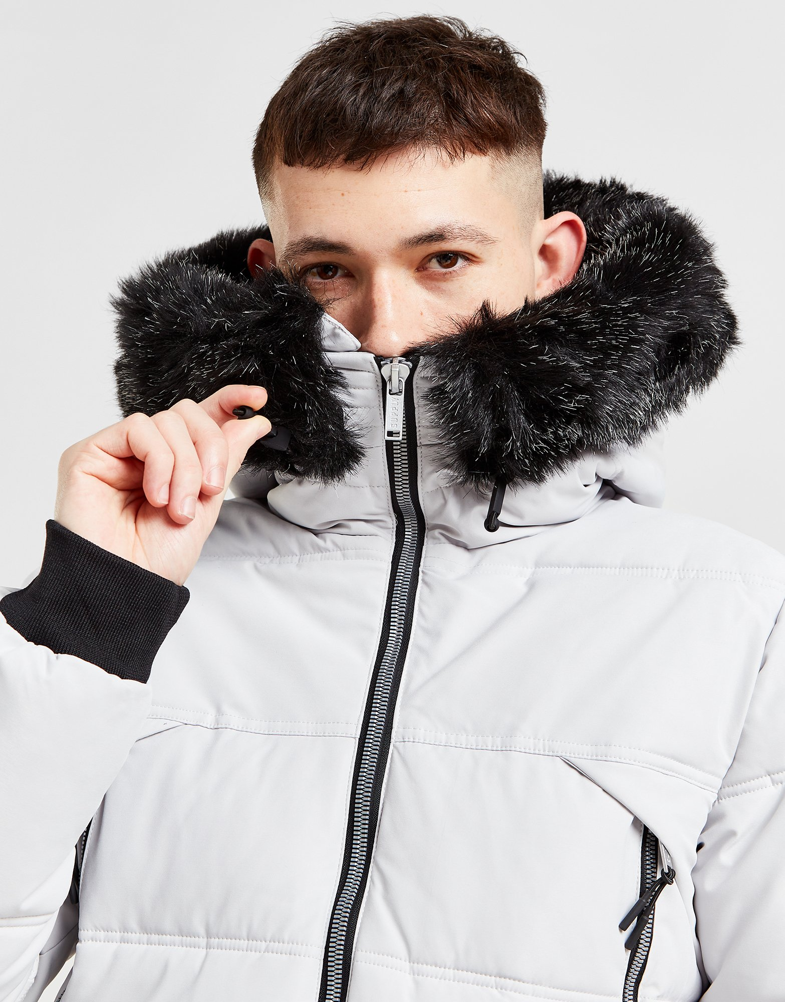 Supply & Demand Veste Parka Courte Taymore Homme