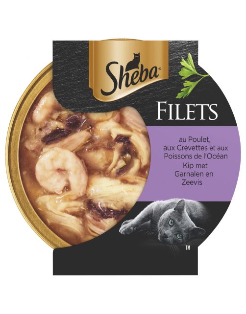 Sheba Filets In Saus 60 g - Kattenvoer