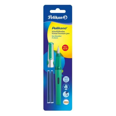 Pelikan Schulfüller Pelikano P480, für Rechtshänder, sortiert