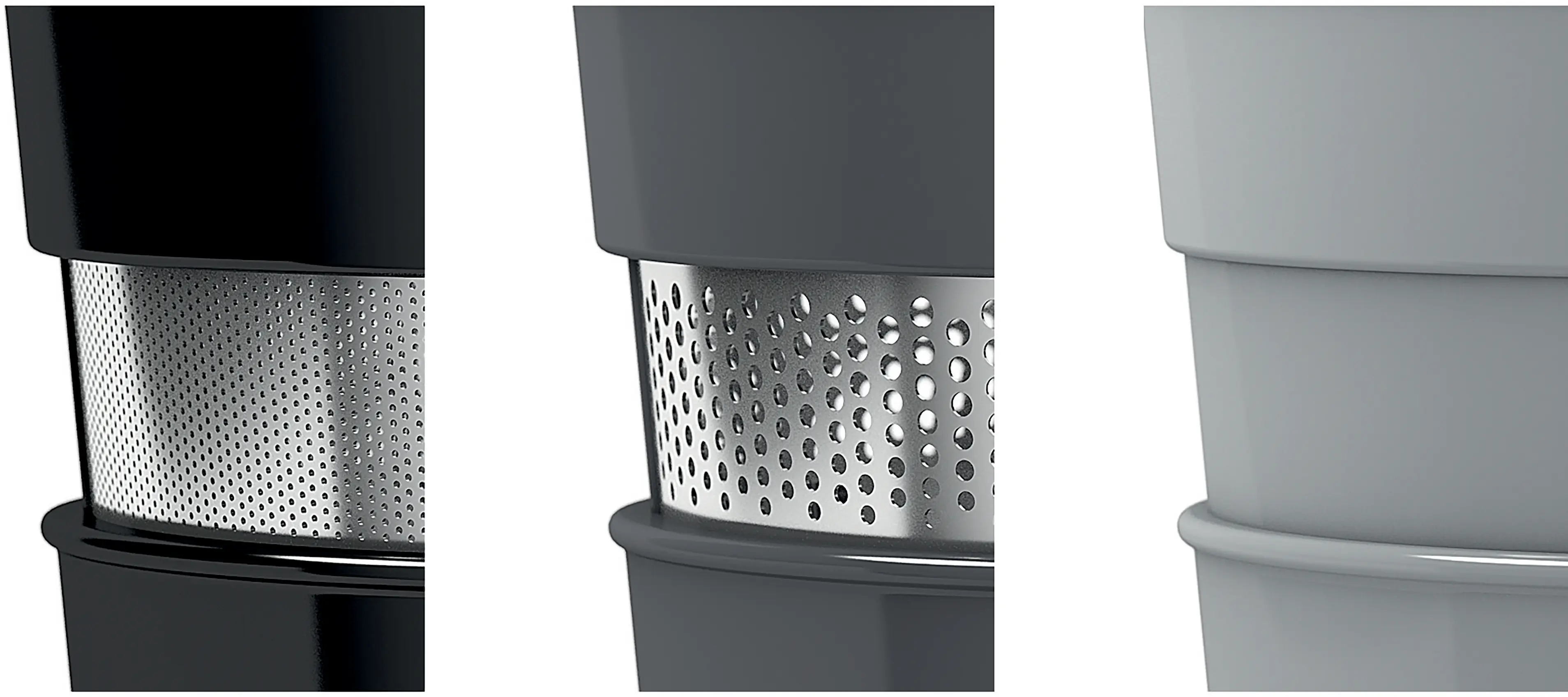 Slowjuicer VitaExtract 150 W Zwart, RVS MESM731M