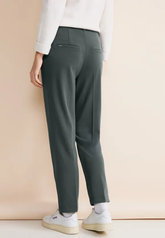 Casual Fit Chinohose - marshy green