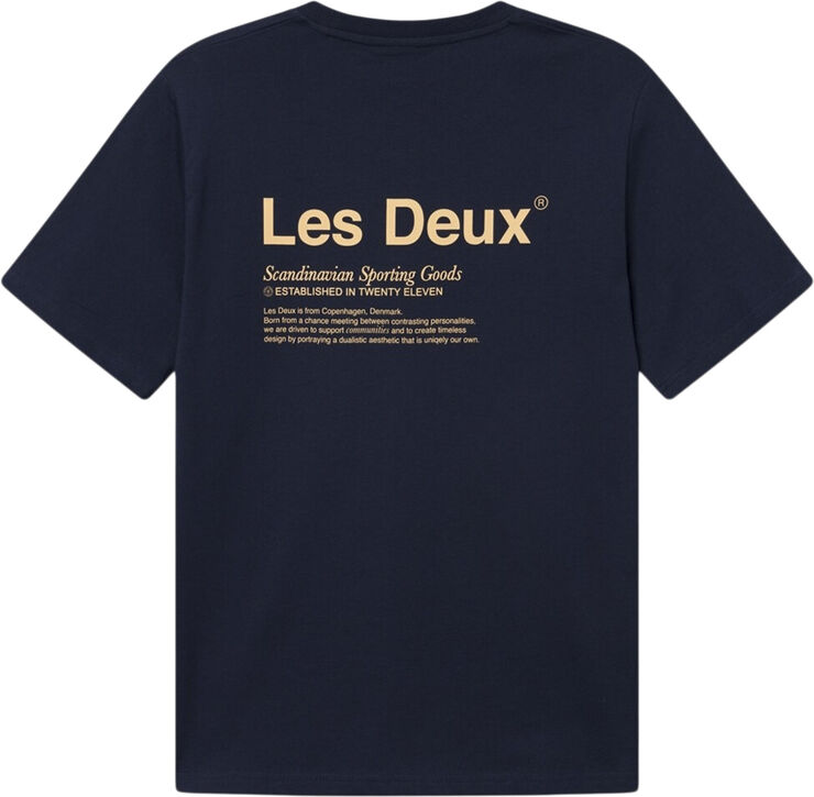 Les Deux Brody T-Shirt 2. 0 Navy