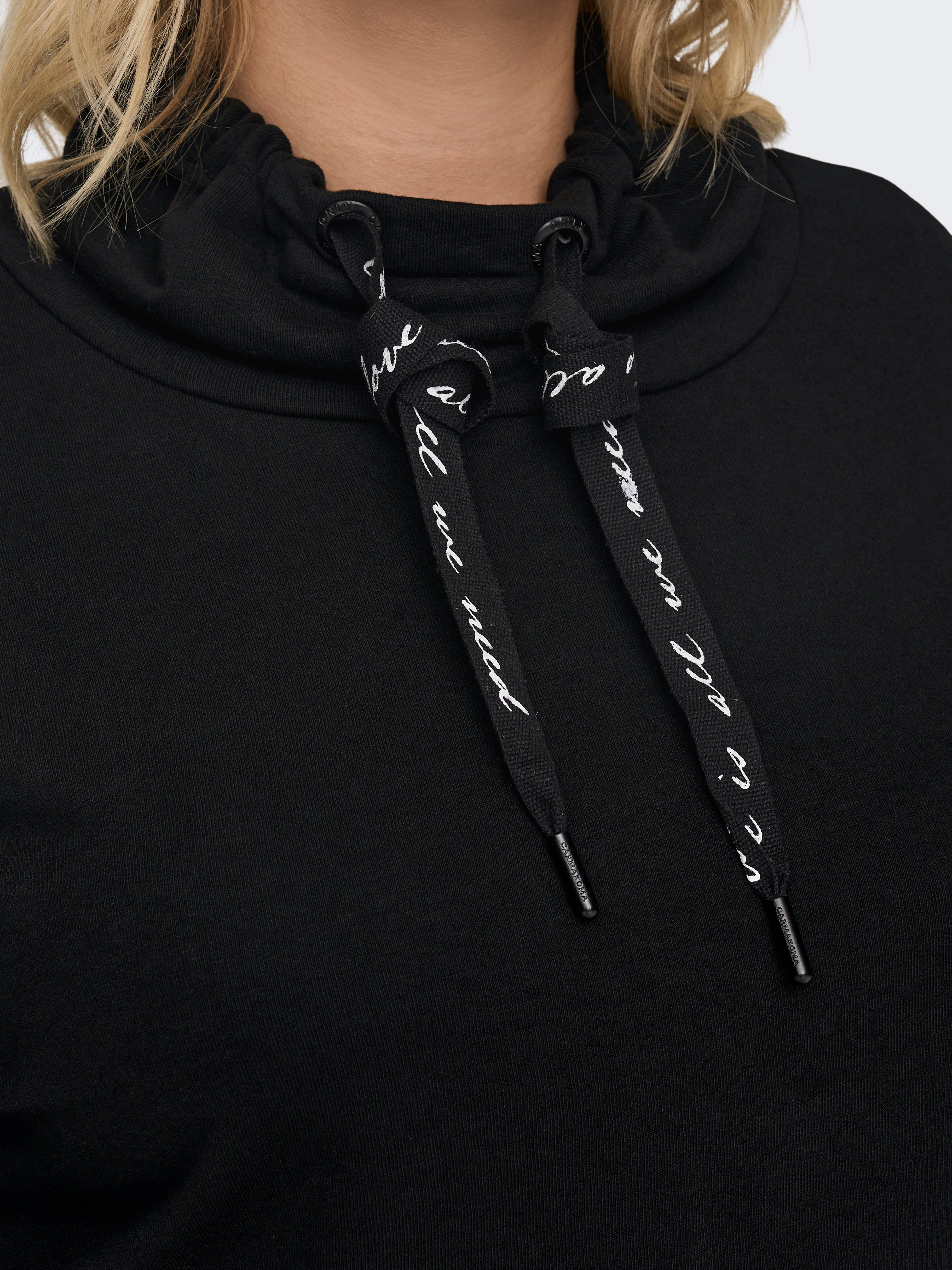 CARLUCI Kurzes Kleid Black