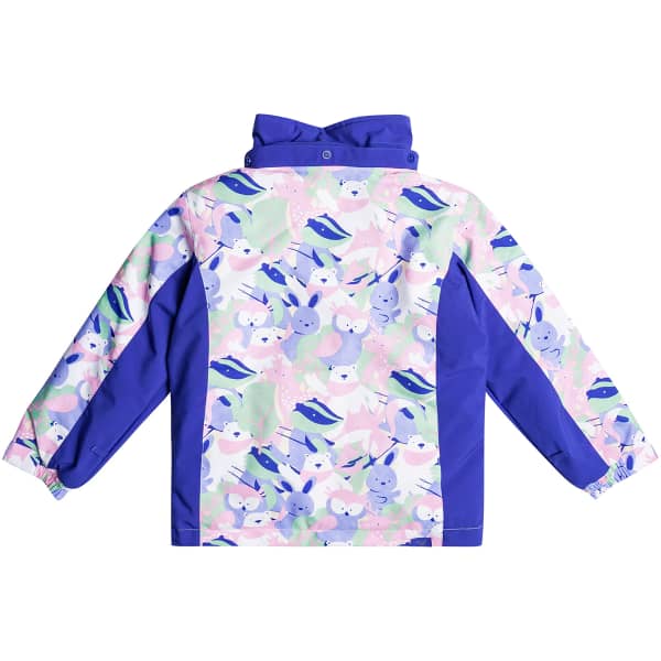 Veste de ski ROXY SNOWY TALE JK BRIGHT WHITE MOUNTAINS LOCALS