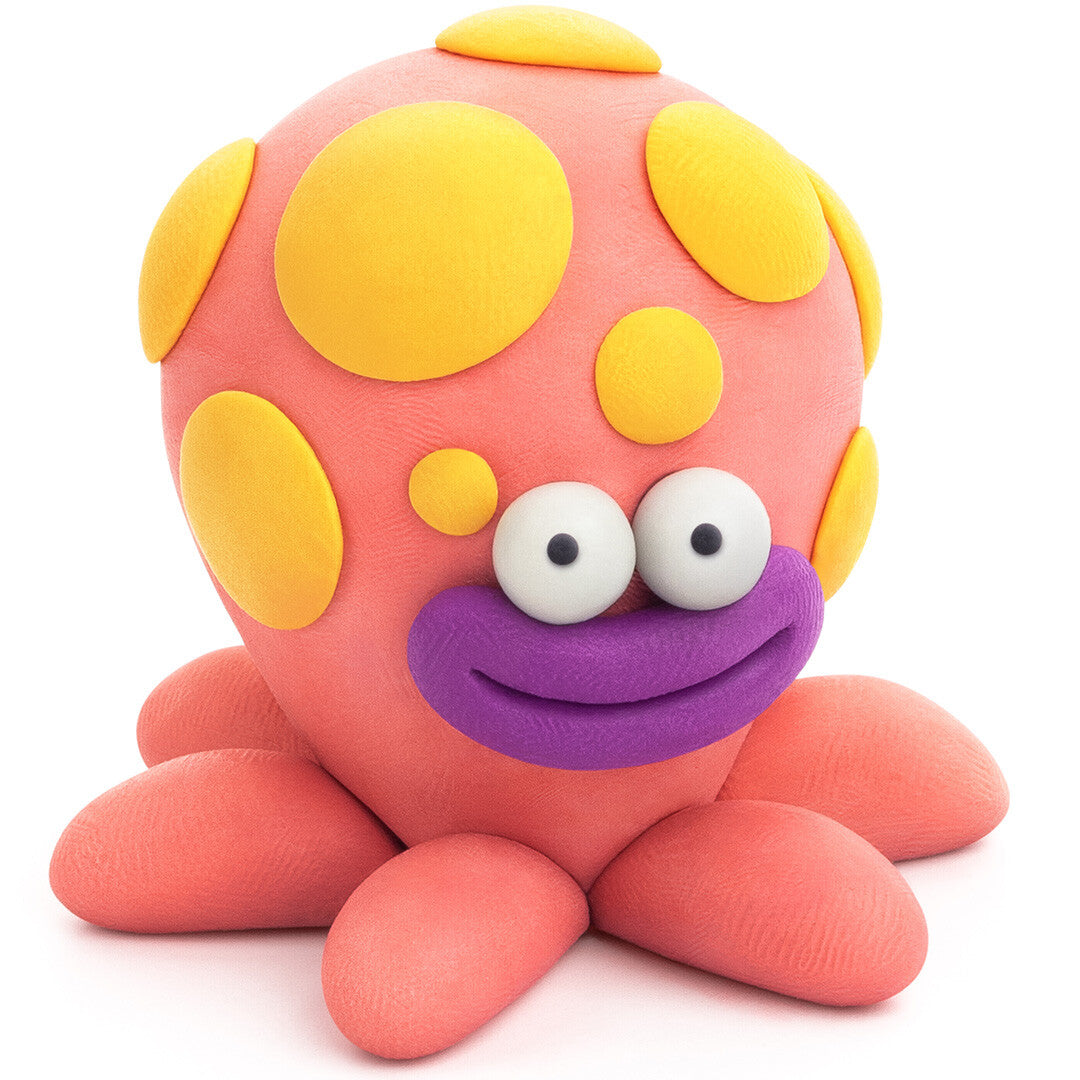 Hey clay boetseerklei oceaan - 6 figuren