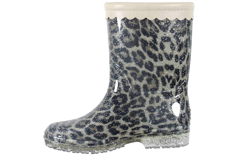 SOFIE SCHNOOR GUMMISTØVLE I LEOPARD PVC