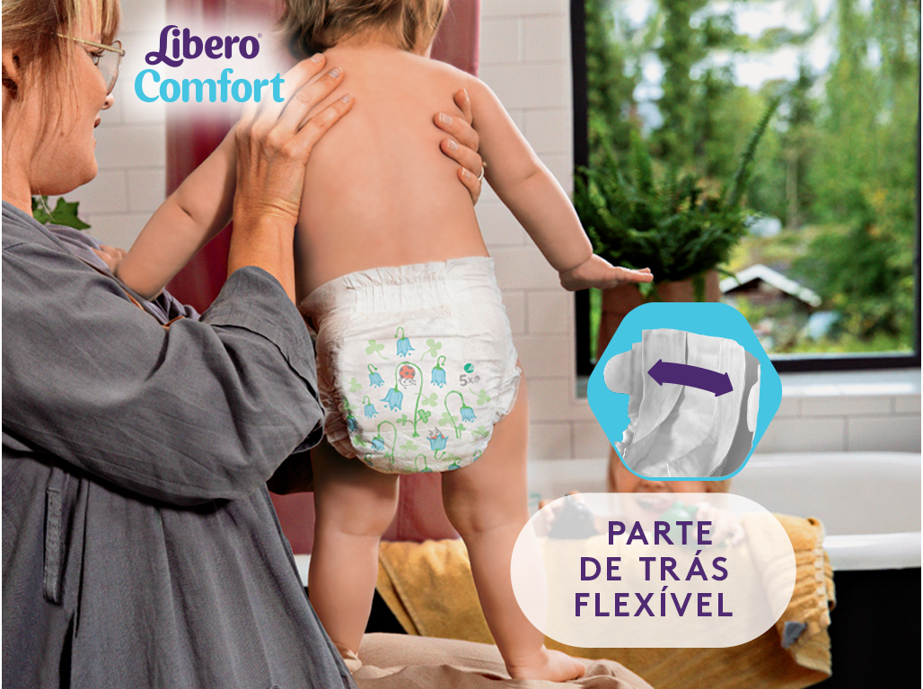 FRALDAS LIBERO COMFORT T5 10-14KG 46 UN