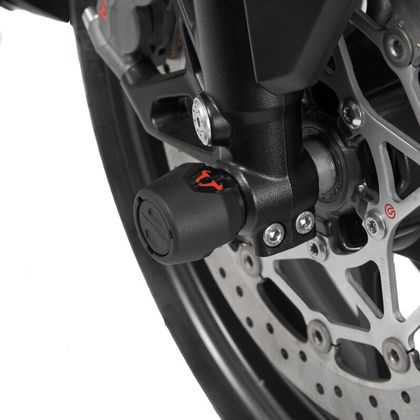 Protections de fourche SW-MOTECH NOIR - Noir