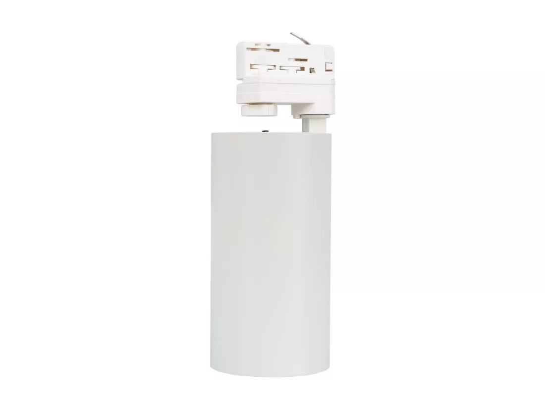 Spot LED sur Rail Triphasé 30W d'Angelo LIFUD Blanc 3000K Blanc chaud