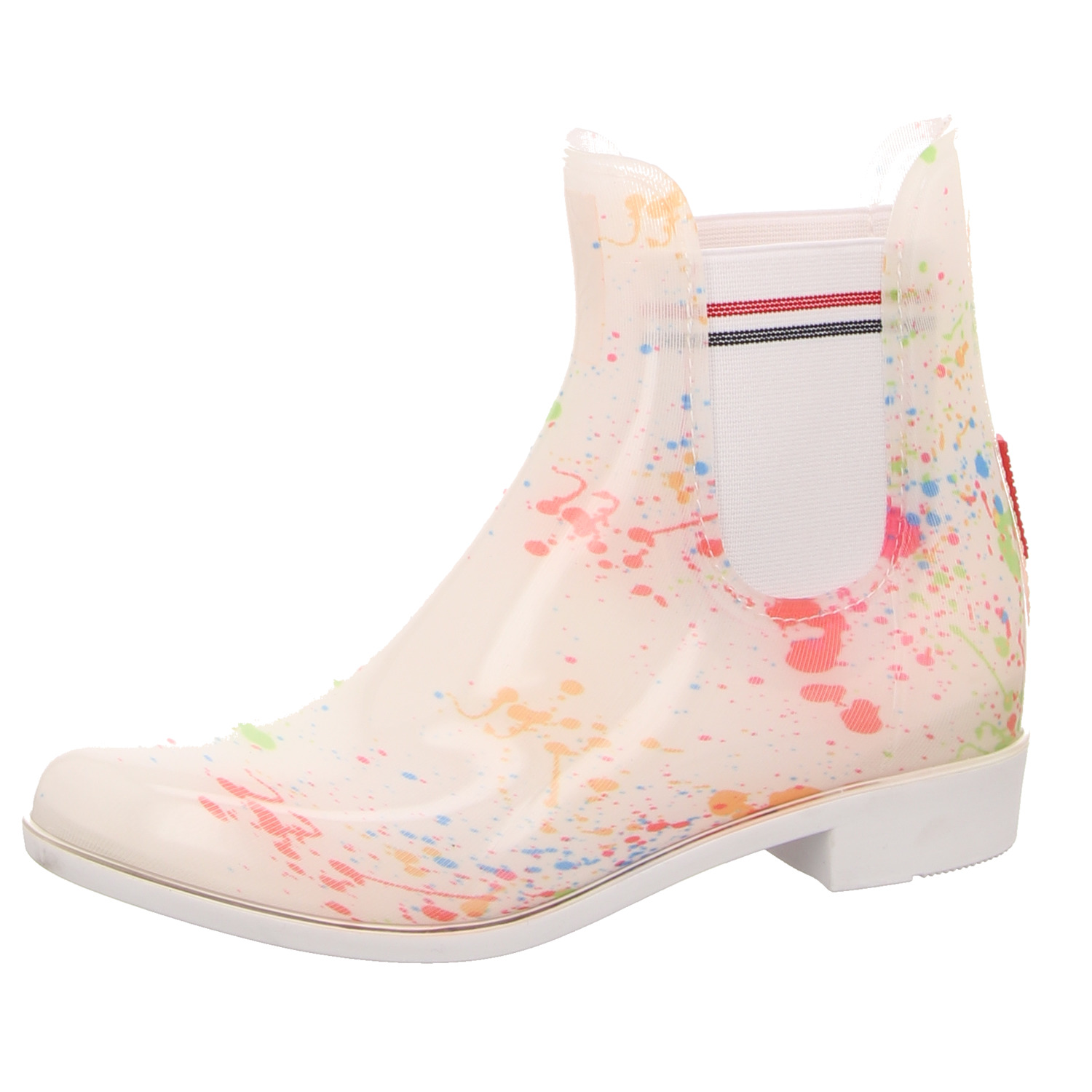 Dockers Gummistiefel weiß weiss/weiss kombi
