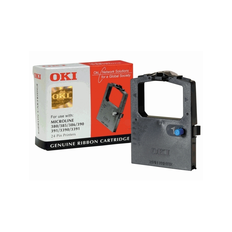 OKI Farbband Nylon 09002309, schwarz