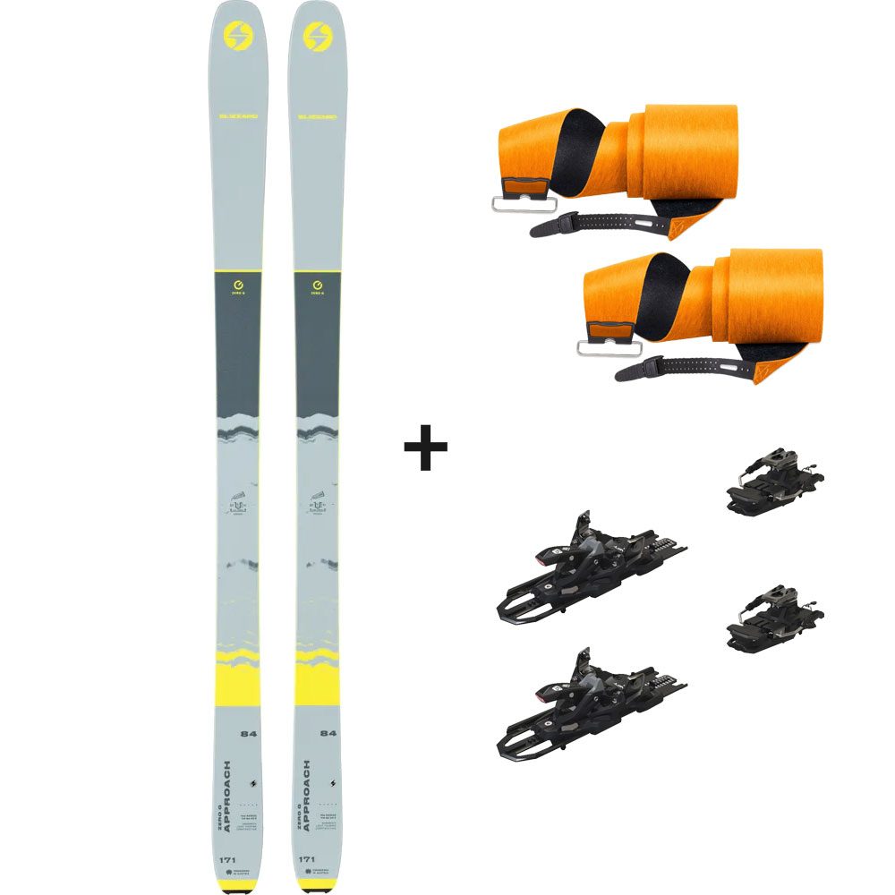 Blizzard Zero G 84 Approach 21/22 Tourenski Komplettset & Marker Bindung & Fell