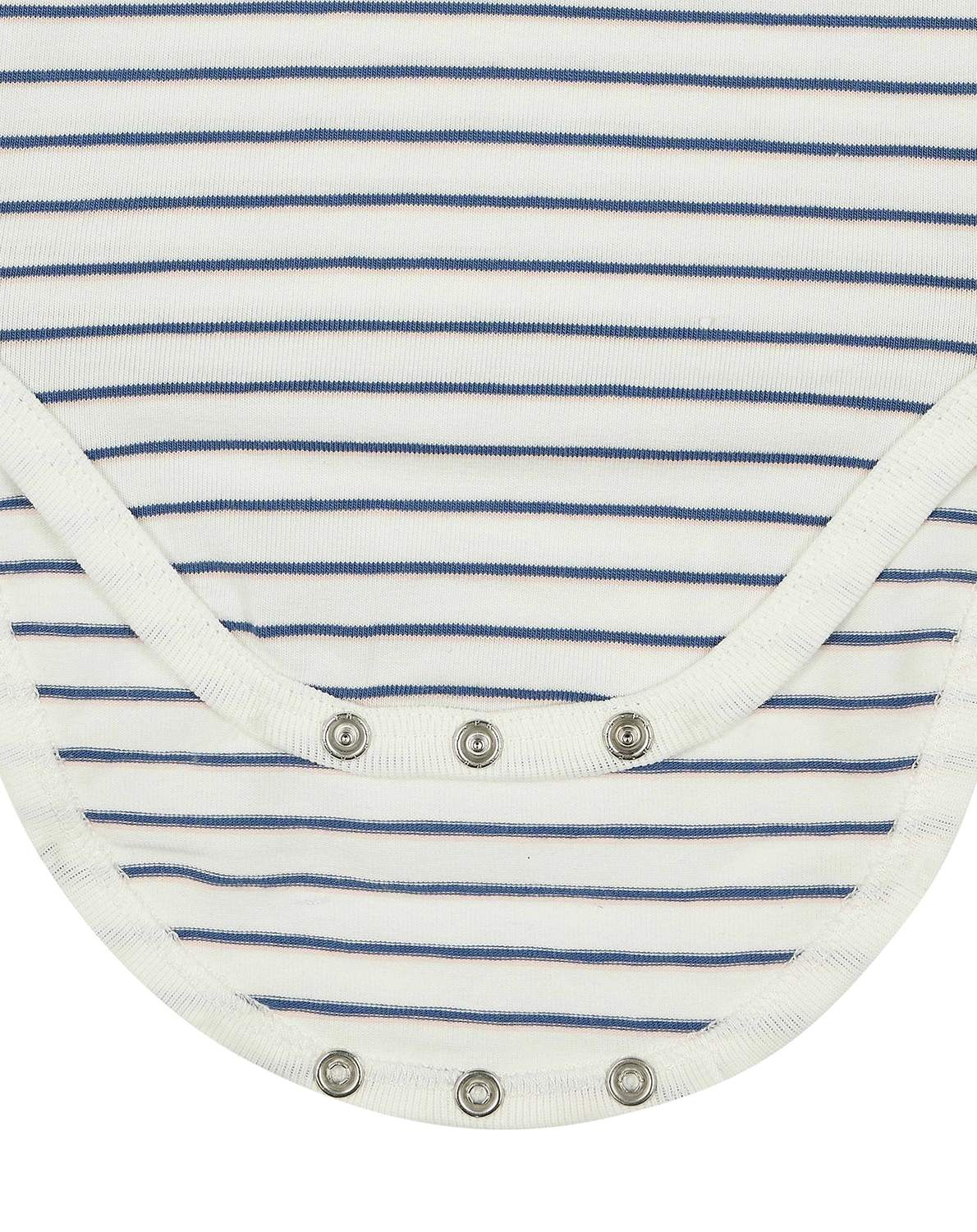 Langarm-Body TEDDY STRIPES in cloud dancer