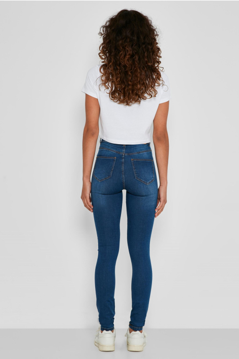 Noisy may blauwe dames jeans