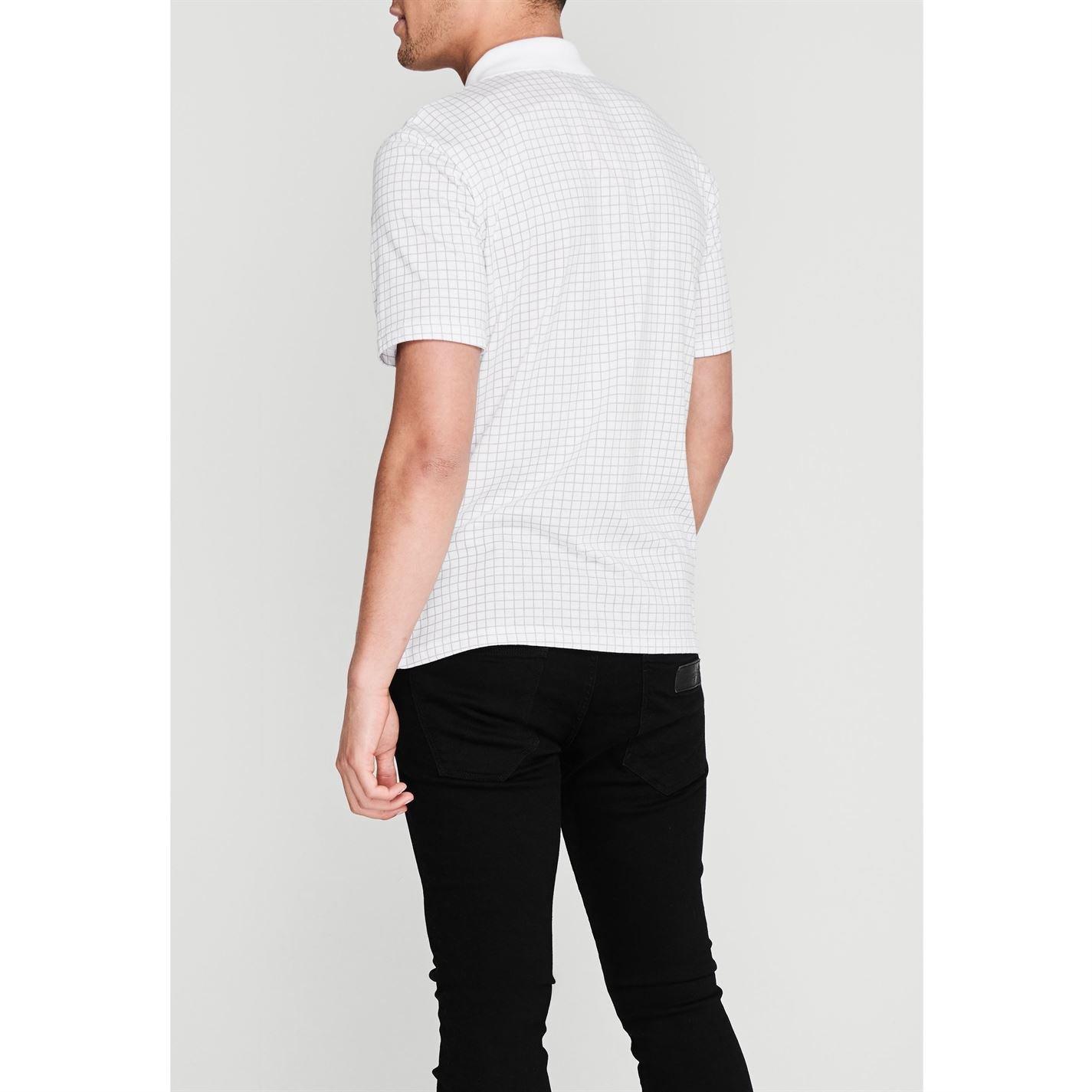 Slazenger Check Golf Polo Mens