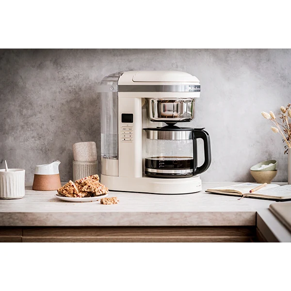 Machine à café électrique crème 1,7 L 1100 W 5KCM1209EAC Kitchenaid
