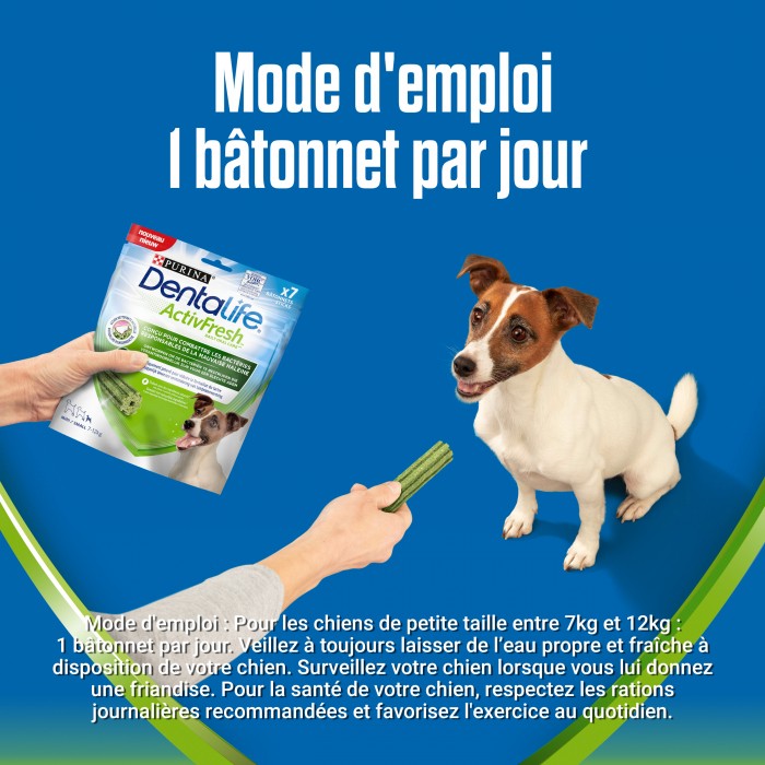 Dentalife ActivFresh en Bâtonnets - Friandises bucco-dentaires pour chien
