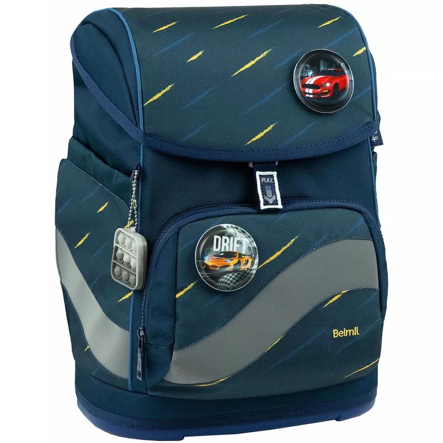 Belmil Schulranzen Premium Smarty Plus Set 5-teilig Orion Blue