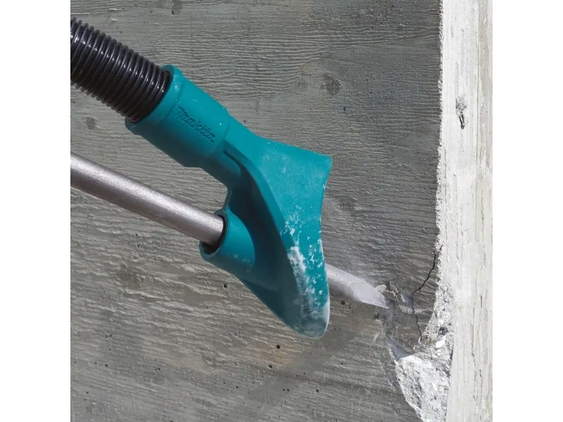 Makita - Støvekstrations-påsætningssæt - længde: 1500 mm - for Makita DHR400PG2U, DHR400ZKU, HM1213C, HM1214C, HR006GZ; XGT HR006GZ