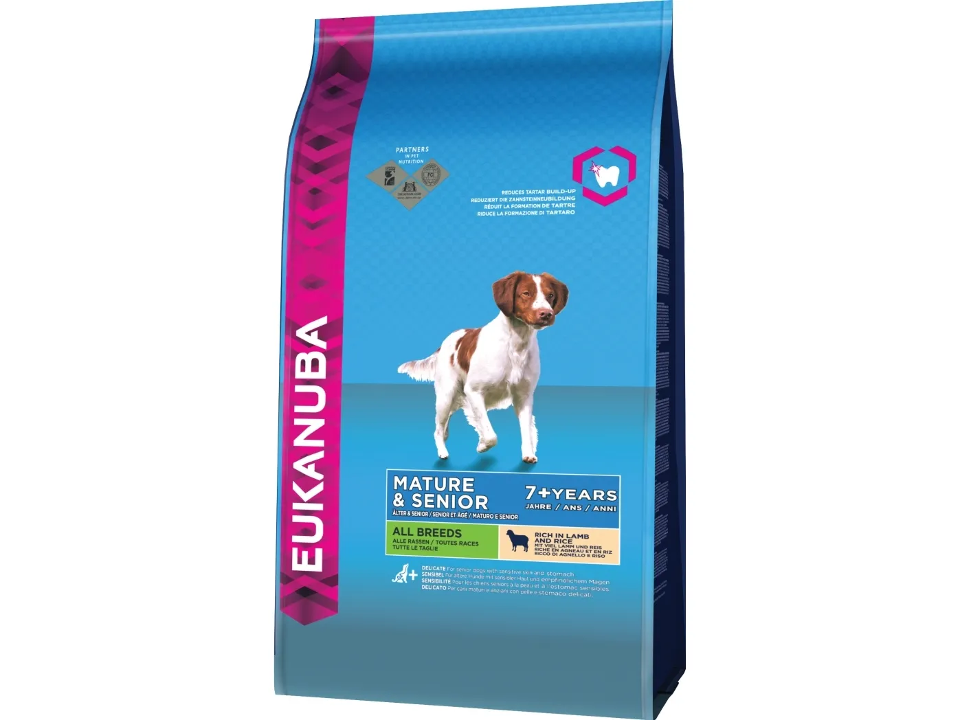 Eukanuba Euk Senior Small/medium Lamb & Rice 2,5 kg