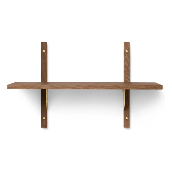 Ferm Living Etagère étroite Sector | Chêne fumé