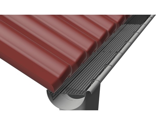Gootroosterset ca. 20 m zwart