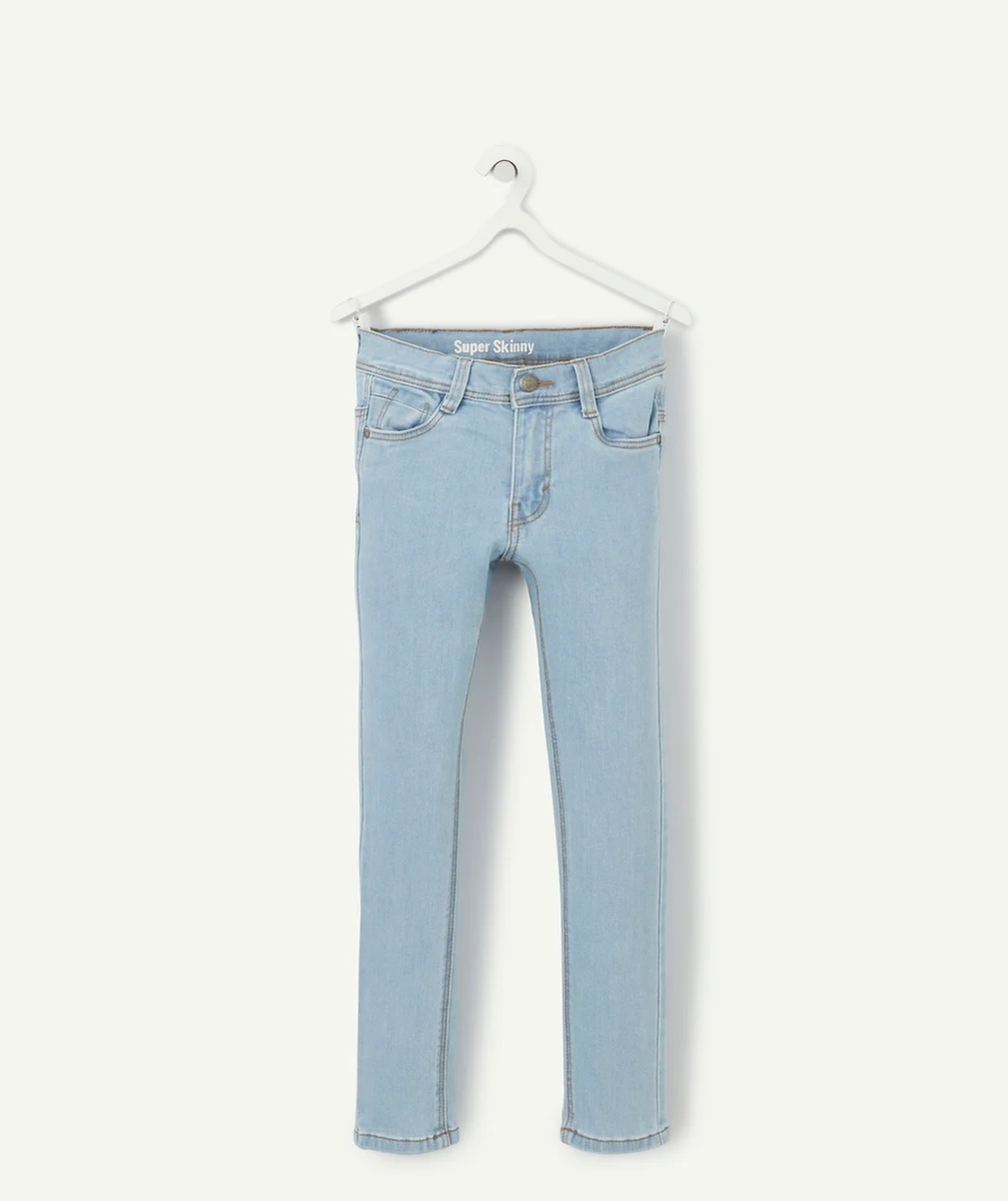 PANTALON GARÇON SUPER SKINNY EN DENIM LOW IMPACT