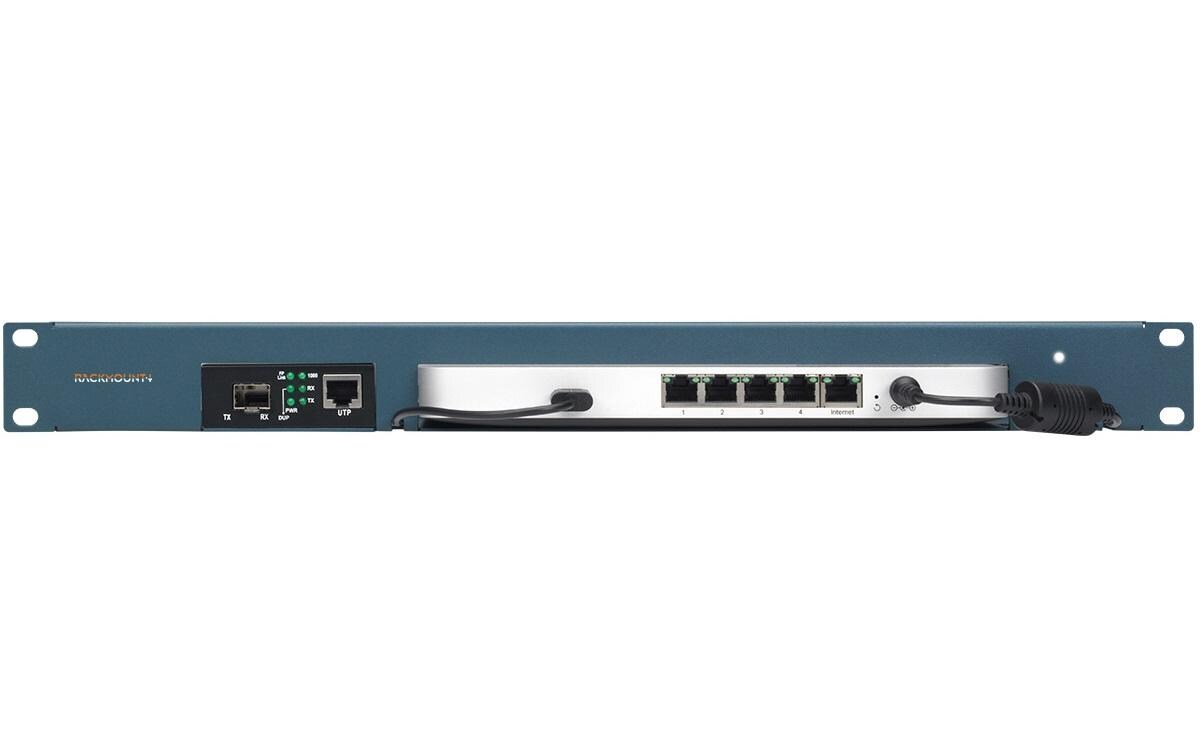 Rackmount Kit RM-CI-T4-MC für Meraki MX64 / MX67 / MX67C<br>Rackmount.RM-CI-T4-MC – Rack – Metallic Blau