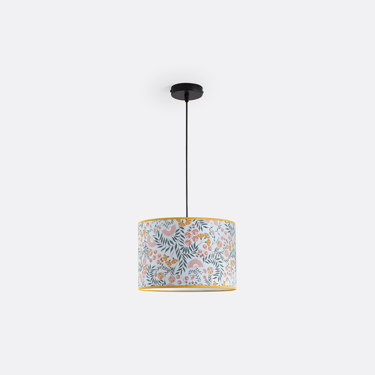 LA REDOUTE INTERIEURS<br>Candeeiro suspenso / Abajur, impresso, Ø30 cm, Majari