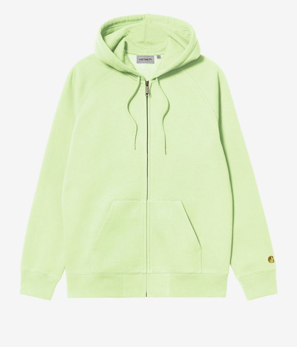 Carhartt WIP Chase Zip-Hoodie (air green gold)