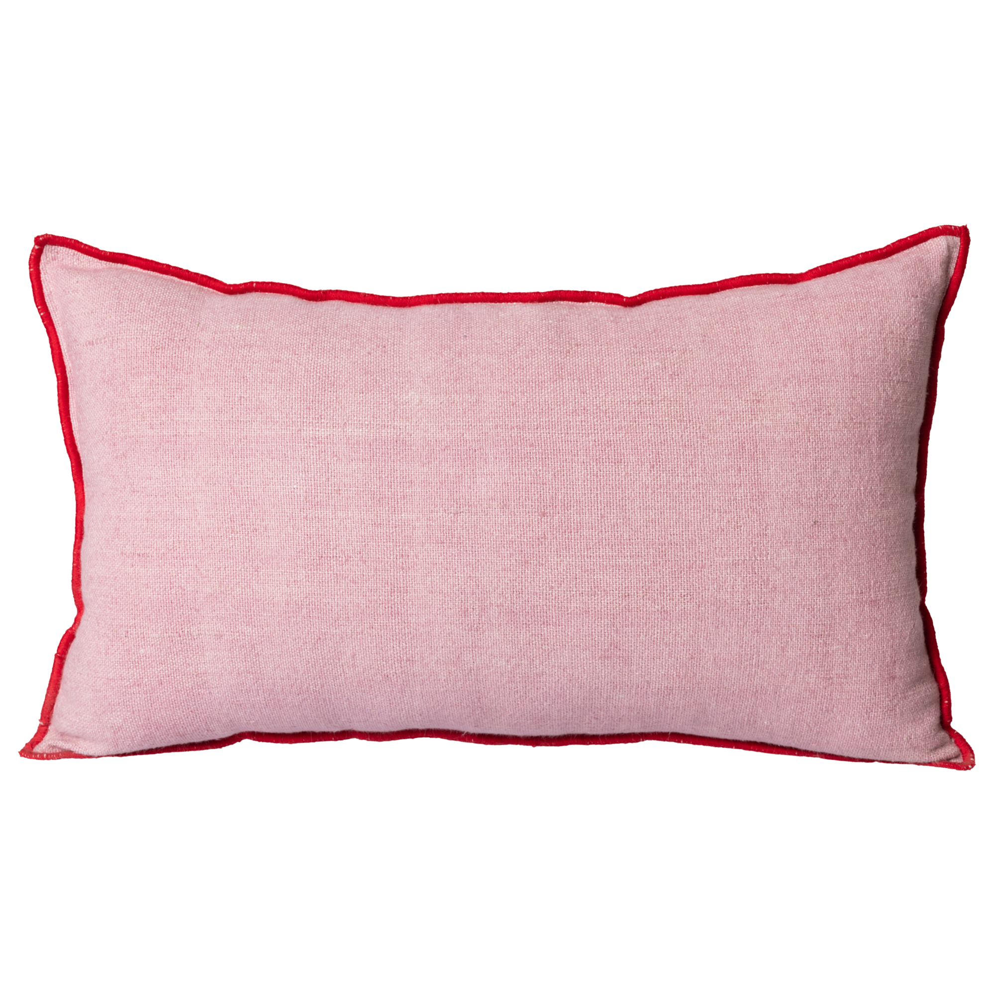 Sierkussen Candyfloss 50x30 cm pink/red