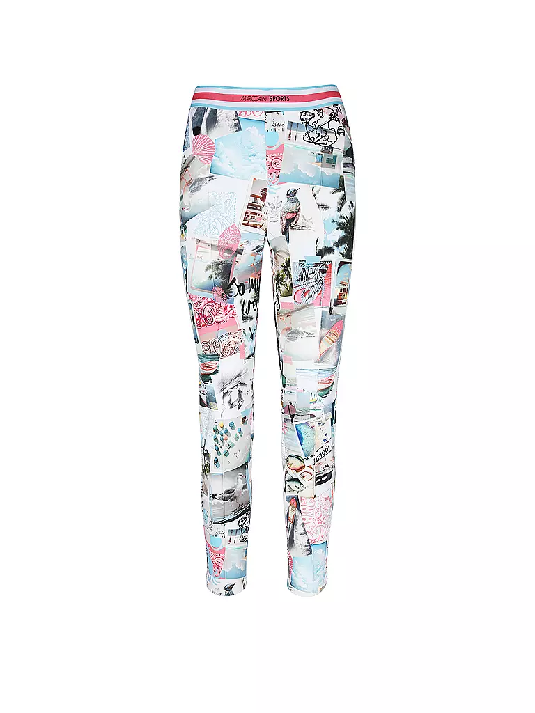 MARC CAIN Hose Legging Slim Fit 7/8 SOFIA rot