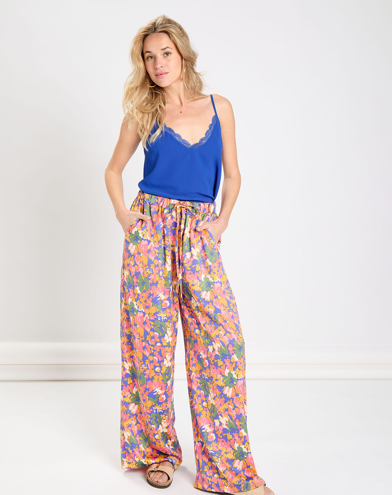 La Petite Etoile Pantalon Priam fleurs
