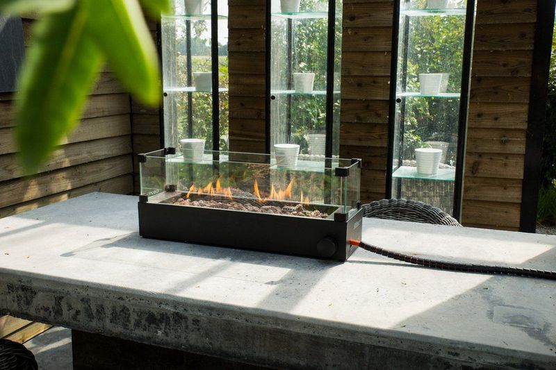 Cosiburner Build Up - Zwart - Tafelbrander