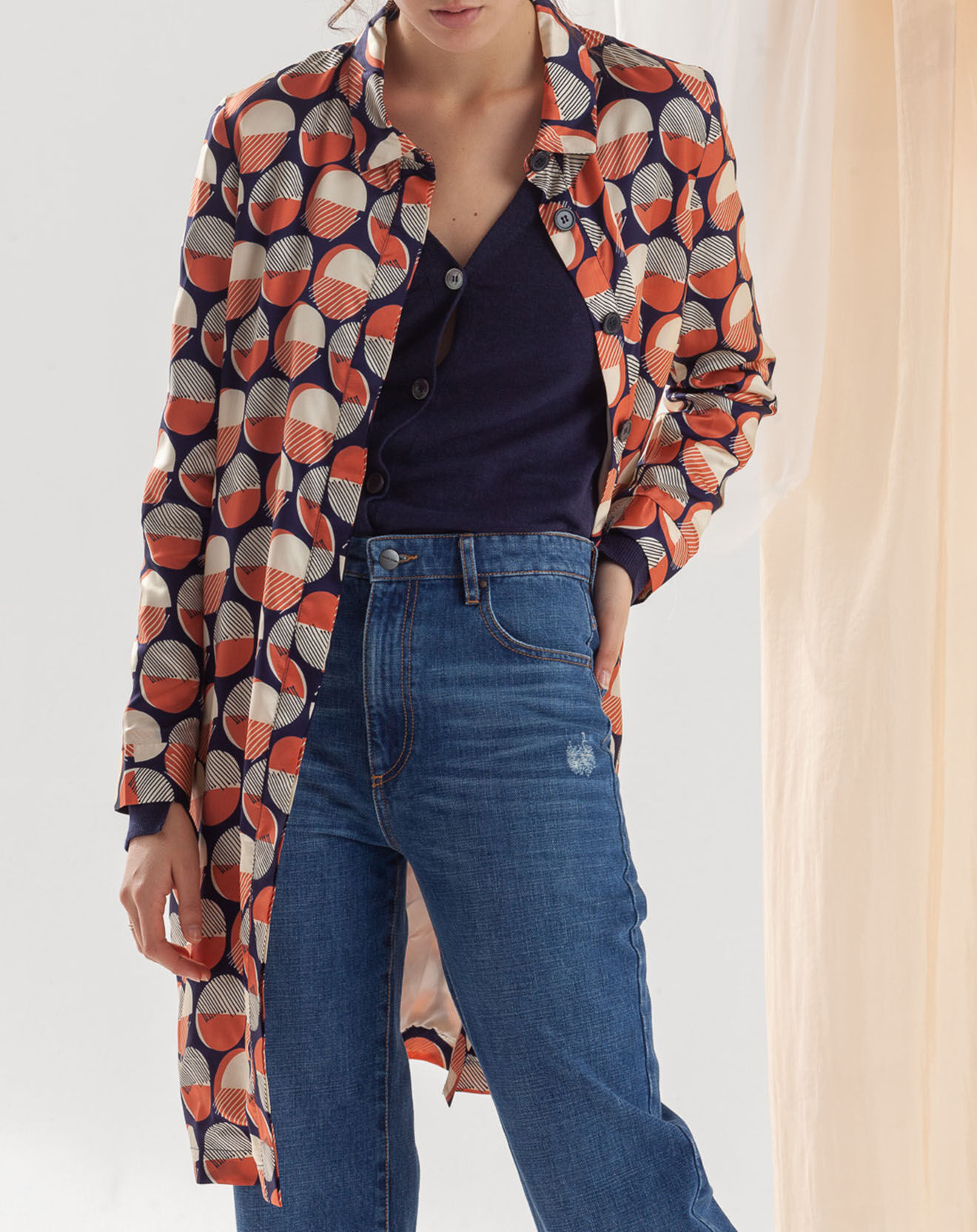 Chloé Stora Jean Juan vintage bleu