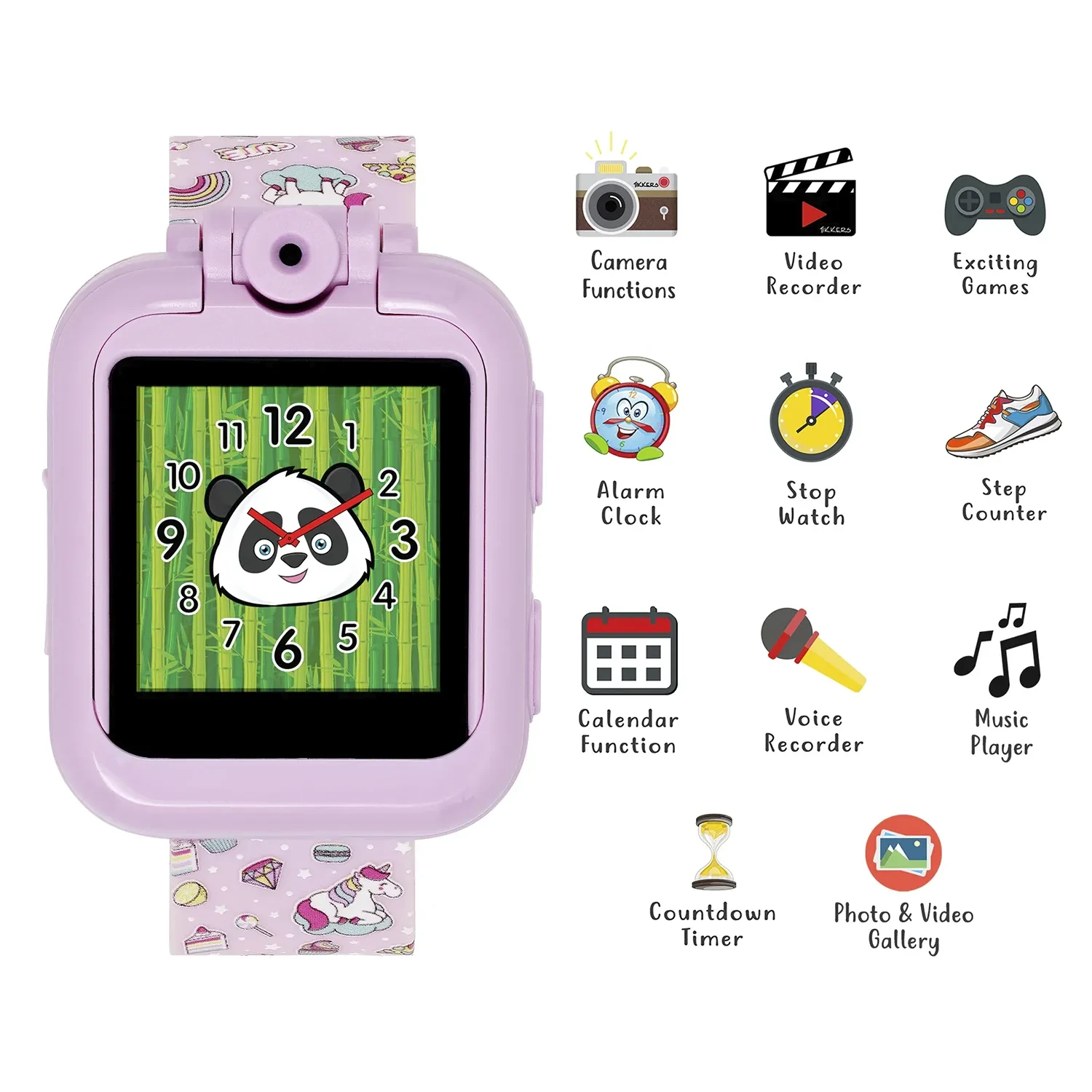 Tikkers Interactive Watch and Headphone Unicorn Set TKS02-0003