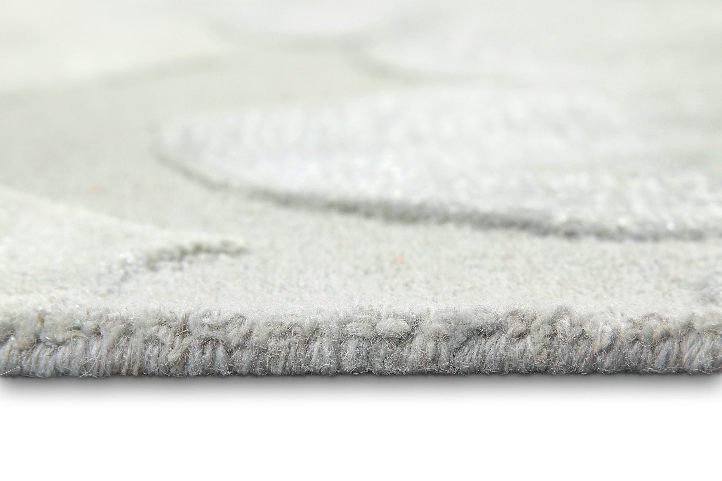 SMART KIDS Kinderteppich »Mika« rechteckig 1,2 mm Höhe aus Naturfasern, dezentes Wolken-Motiv, pastellfarben, Kinderzimmer