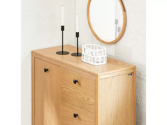 Armoire à linge avec sac à linge pliable Sac à linge Panier à linge Panier à linge, BZR97-N